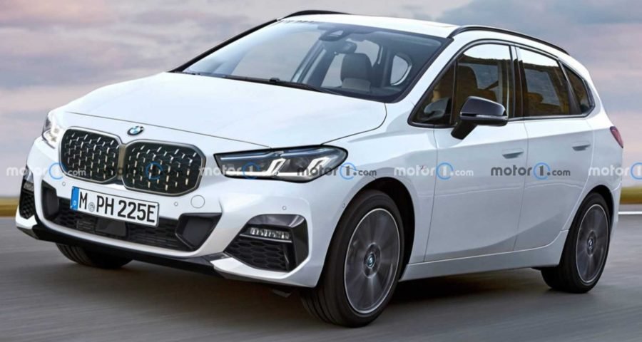 Nuova BMW Serie 2 Active Tourer 2022, Rendering e Uscita