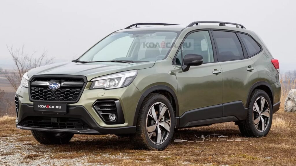 Nuova Subaru Forester 2022, il Restyling in Anteprima Rendering