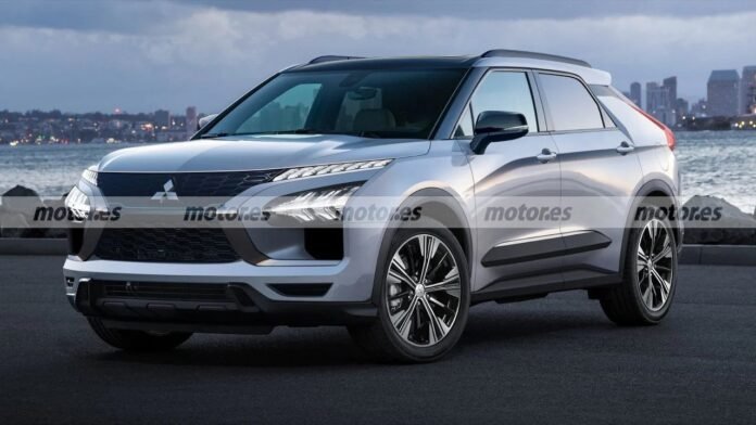 Nuova Mitsubishi e-Evolution 2022, il Crossover Elettrico in Rendering