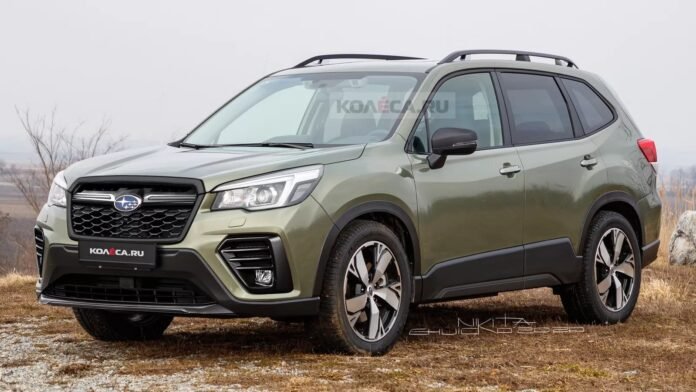 Nuova Subaru Forester 2022, il Restyling in Anteprima Rendering