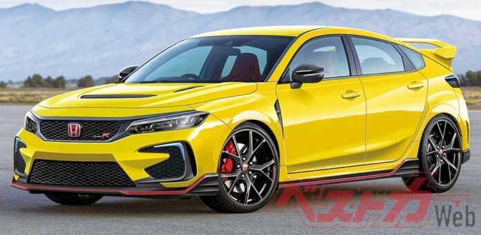 Nuova Honda Civic Type-R 2022, Dati tecnici, Uscita, Rendering