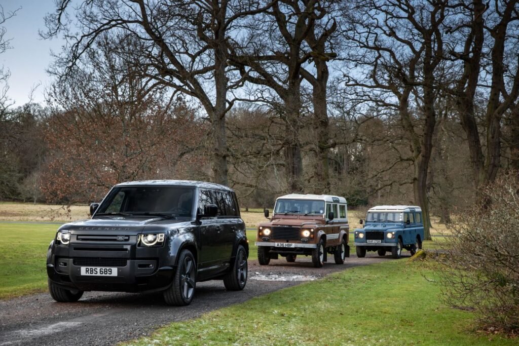 Nuova Land Rover Defender V8 2021, in offroad con 525 CV!