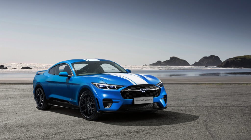Nuova Ford Mustang 2022, il Rendering della sportiva elettrica