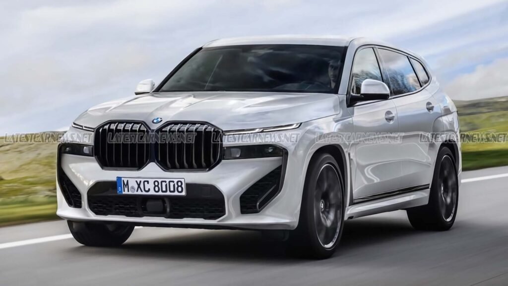 Nuova BMW X8 2022, il SUV più costoso in Rendering