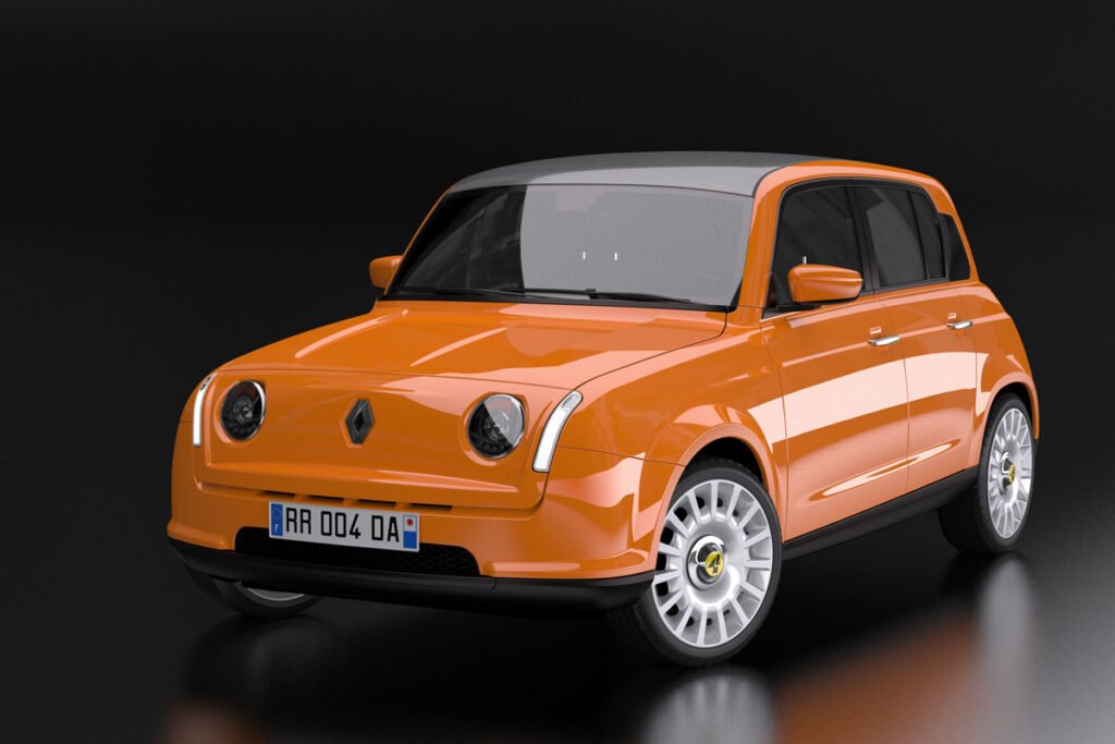 Nuova Renault 4 2023, il Ritorno in Anteprima Rendering