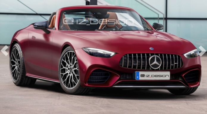 Nuova Mercedes-Benz SL 2022, i Rendering della versione AMG