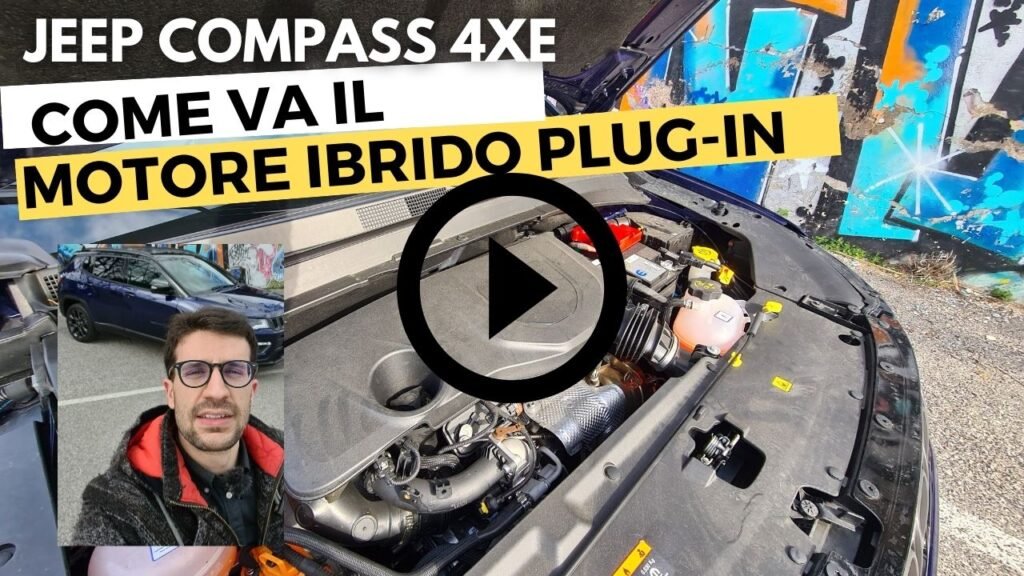 Come va il MOTORE IBRIDO da 240CV di Jeep Compass 4Xe [VIDEO]