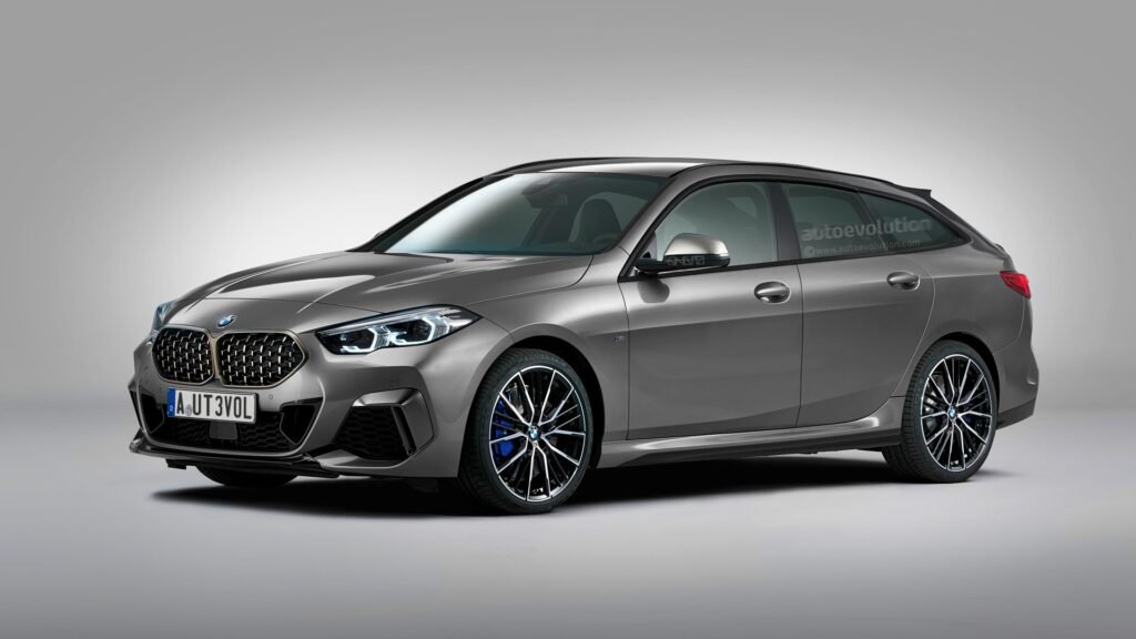 Nuova BMW Serie 2 Grand Coupé Touring 2022, Rendering Esclusivo