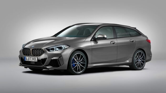 Nuova BMW Serie 2 Grand Coupé Touring 2022, Rendering Esclusivo