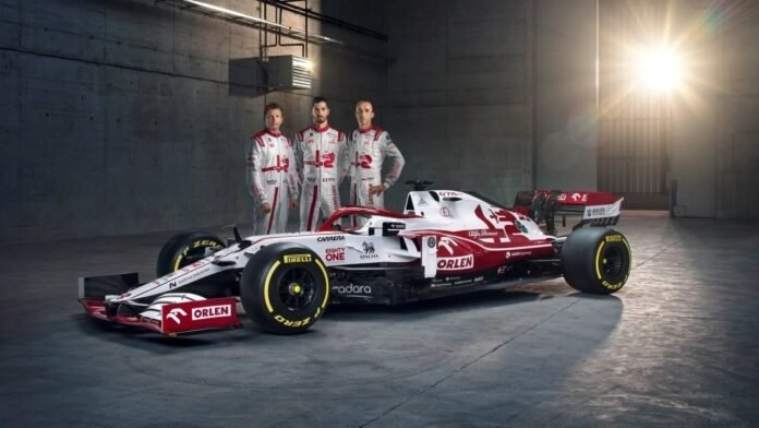 La nuova Alfa Romeo C41, Raikkonen, Giovinazzi, Kubica