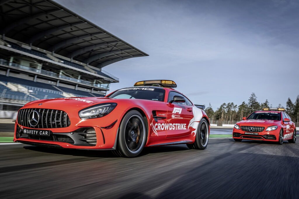 Mercedes-Benz presenta le nuove safety car per la Formula 1