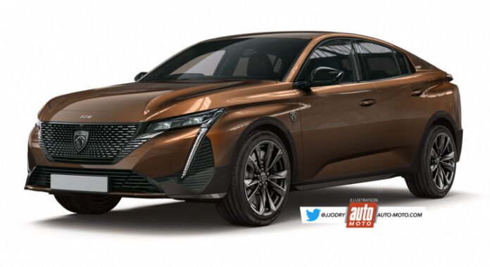 Nuova Peugeot 308 2022, la versione SUV in Rendering