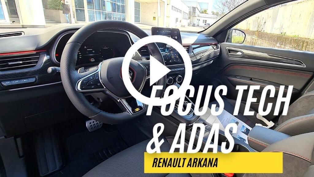 Renault Arkana, FOCUS TECH, Infotainment, ADAS [VIDEO]