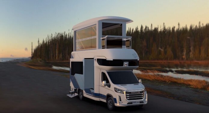 Saic Maxus il camper da sogno a 2 piani