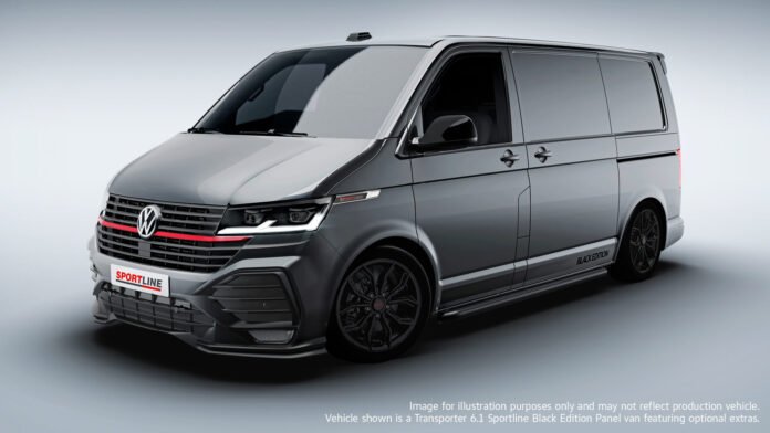 Volkswagen Transporter Sportline il bi-TDI da 204 CV Volkswagen Transporter Sportline il bi-TDI da 204 CV
