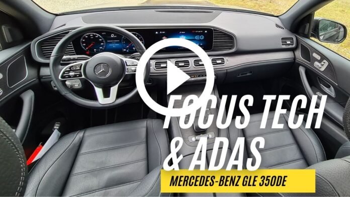 Mercedes-Benz GLE 350de, FOCUS TECH, MBUX, ADAS [VIDEO]