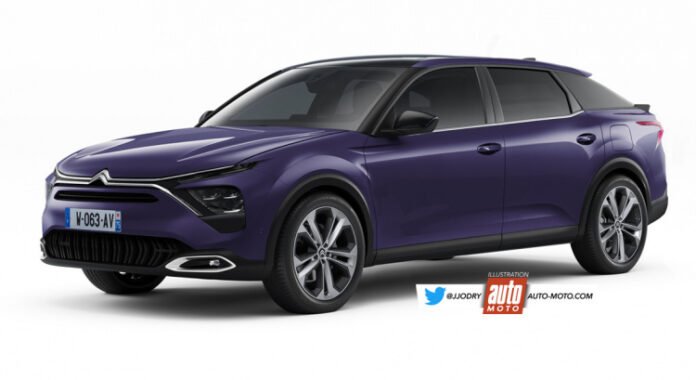 Nuova Citroen C5 2022, Rendering e Anticipazioni
