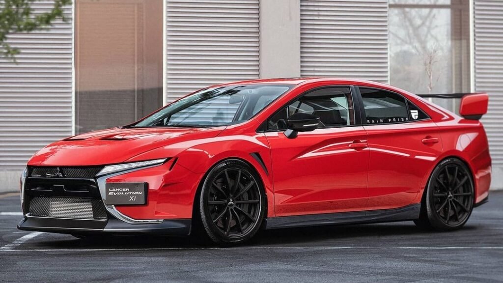 Nuova Mitsubishi Lancer Evo XI 2022, il Rendering da Sogno!