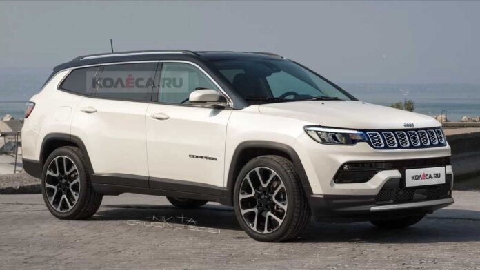 Nuova Jeep Compass 2022, la 7 posti in Rendering