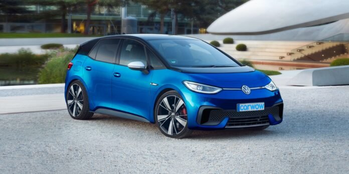 Nuova Volkswagen ID.3 R 2022, elettrica e cattiva | Rendering