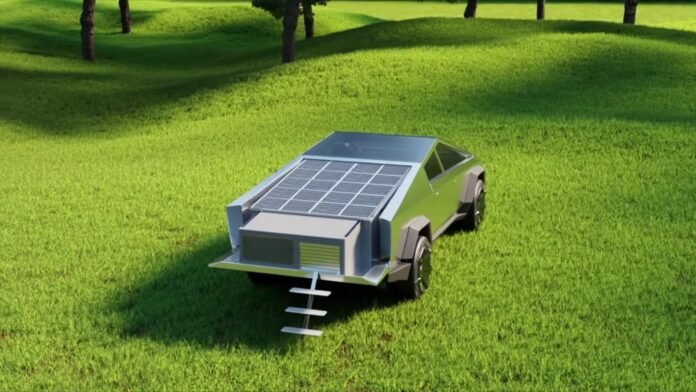 Tesla Cybertruck diventa camper, ecco i Rendering