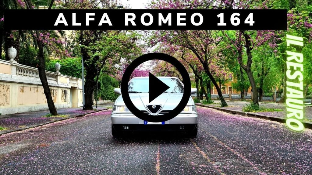 Alfa Romeo 164 V6 Busso 211CV, il Restauro [VIDEO]