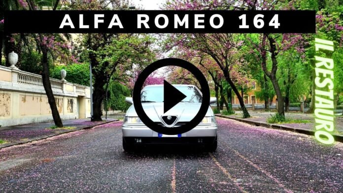 Alfa Romeo 164 V6 Busso 211CV, il Restauro [VIDEO]