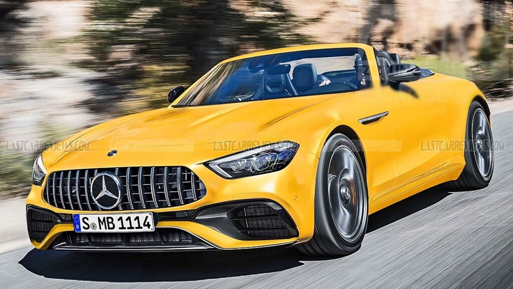 Nuova Mercedes-Benz SL 2021, la sportiva in Rendering