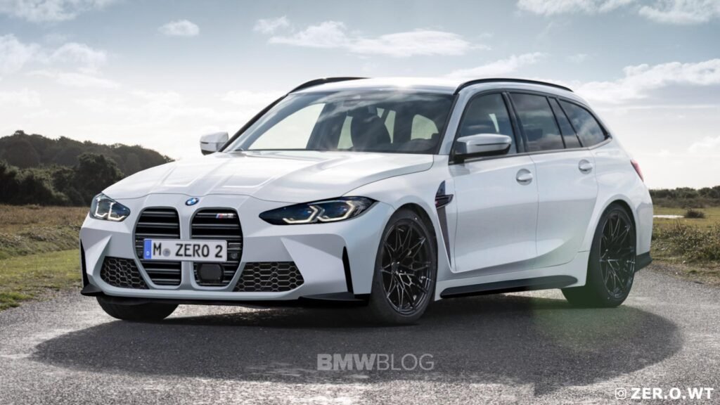 Nuova BMW M3 Touring 2022, nuovi Rendering e Dati tecnici