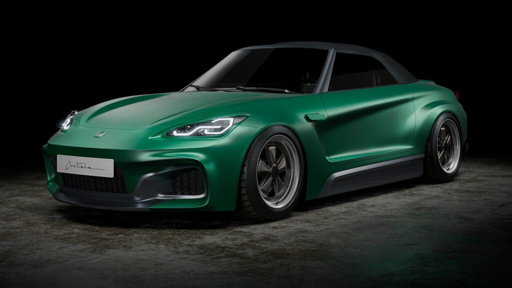 Nuova Honda S2000 2023, il Rendering dal Futuro