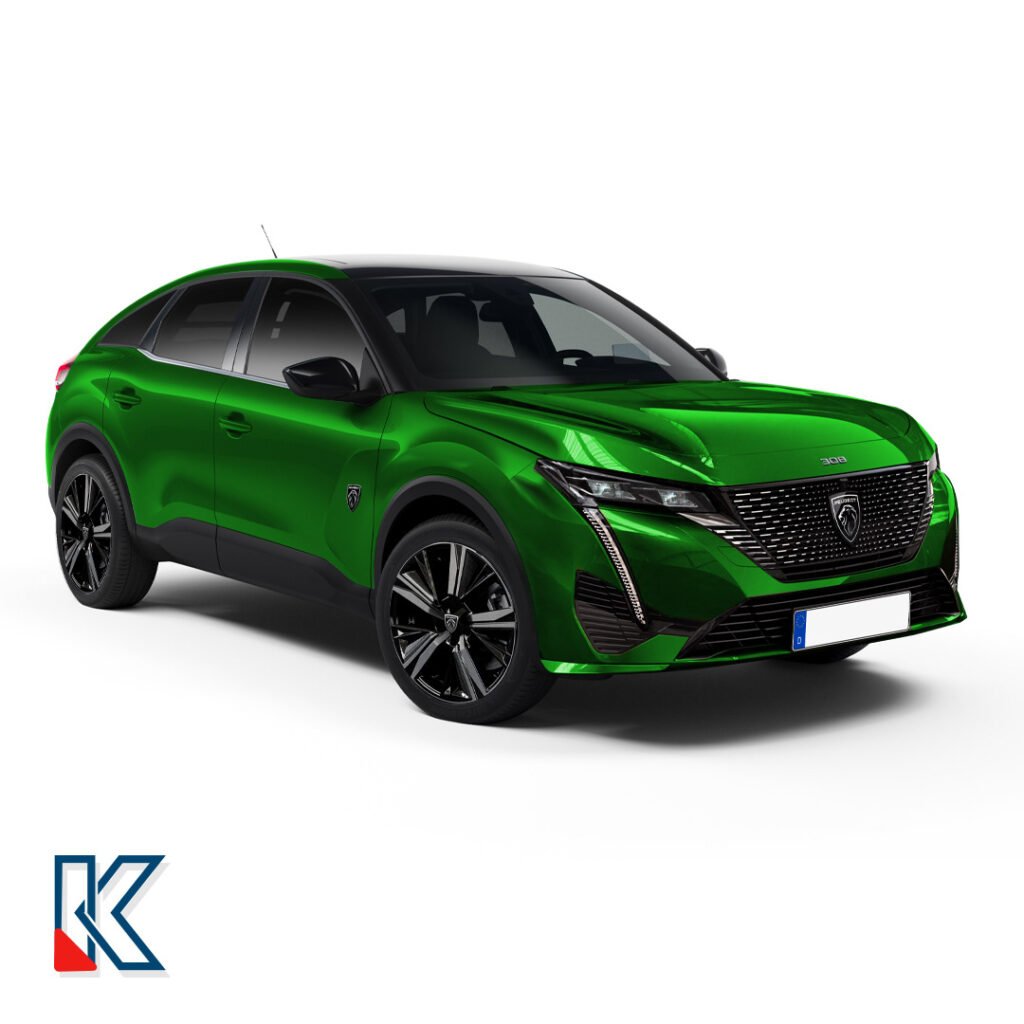 Nuova Peugeot 308 Cross 2022, Rendering in Anteprima