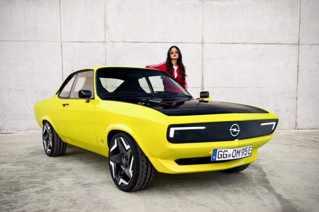 Opel Manta nel futuro elettrico del marchio