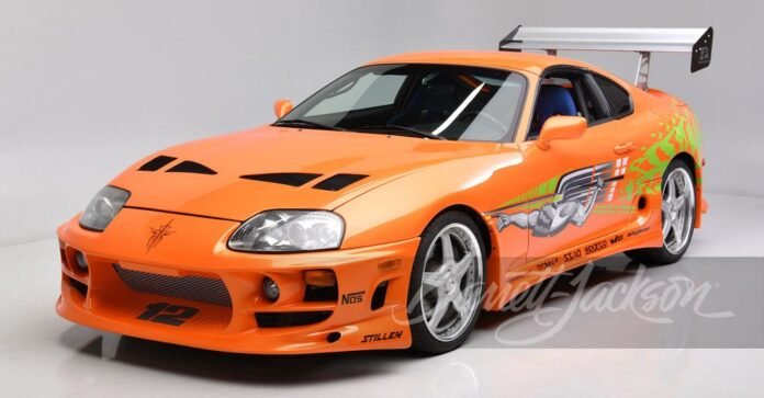 All'asta la Toyota Supra di Paul Walker in Fast and Furious