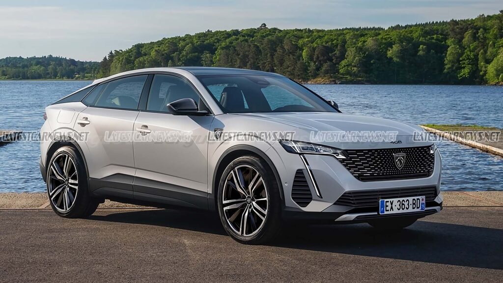 Nuova Peugeot 308 Crossover 2022, il Rendering dal futuro