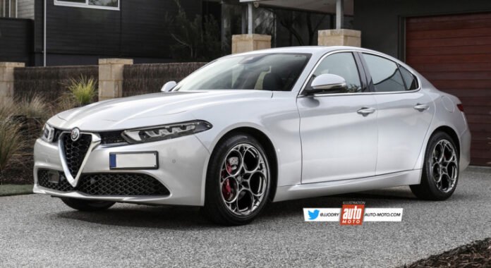 Nuova Alfa Romeo Giulia 2022, il Rendering dal Restyling