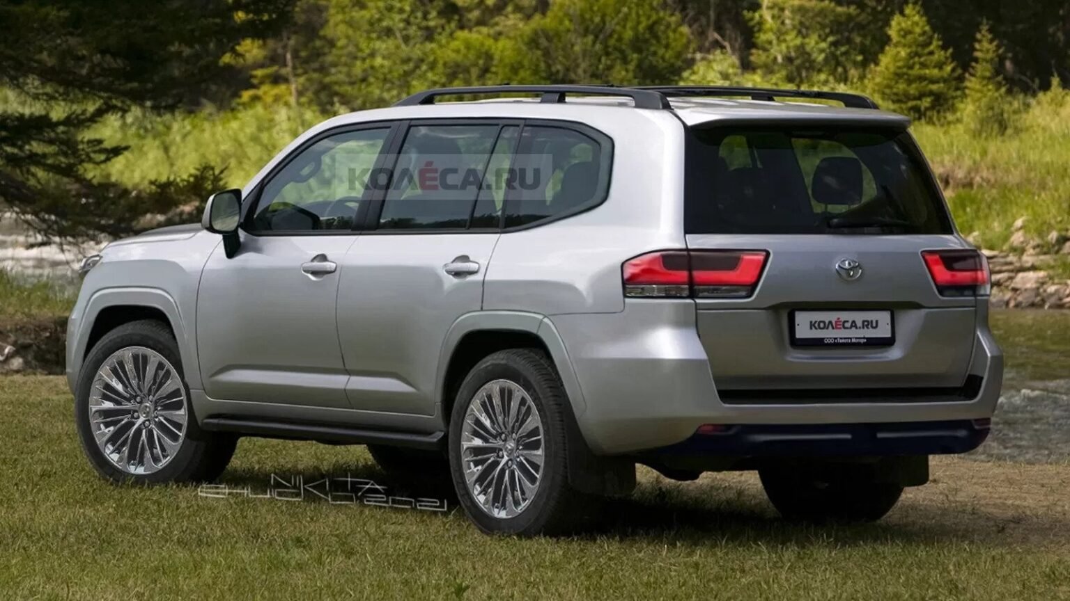 Nuova Toyota Land Cruiser 2023, il Rendering definitivo