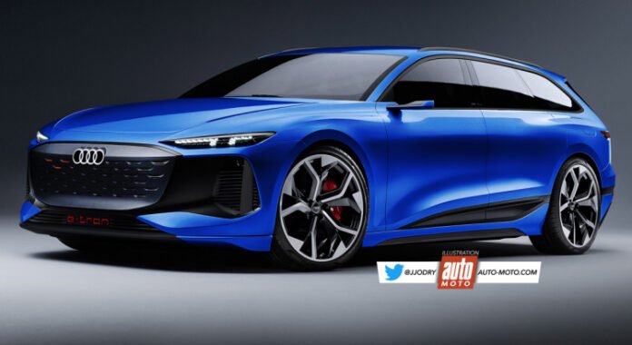 Nuova Audi RS6 Avant e-tron 2023, il Rendering dal futuro Nuova Audi RS6 Avant e-tron 2023, il Rendering dal futuro