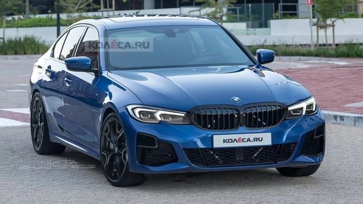 Nuova BMW Serie 3 2022, il Rendering del restyling
