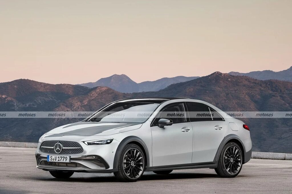 Nuova Mercedes-Benz Cla All Terrain 2024, il Rendering del SUL