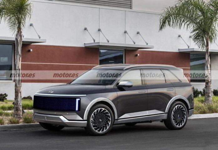 Nuova Hyundai Ioniq 7 2022, il SUV elettrico in Rendering