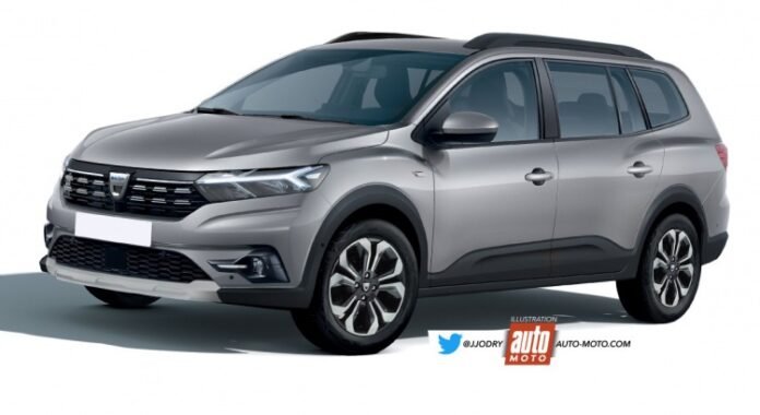 Nuova Dacia 7 posti 2022, il Rendering in Anteprima