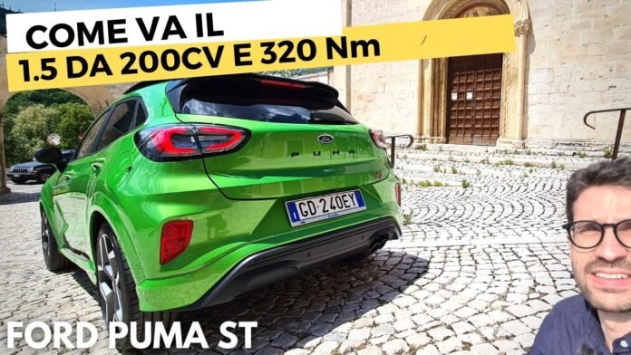 In viaggio con Ford Puma ST il FOCUS MOTORE con i suoi 200 CV e 320 Nm di coppia