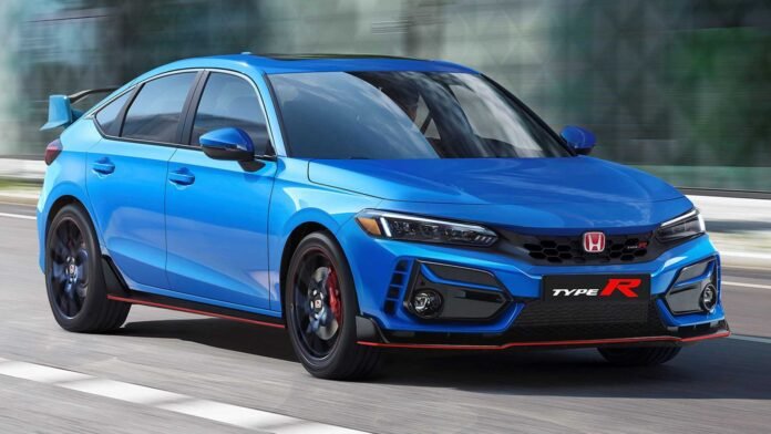 Nuova Honda Civic Typer R 2022, il Rendering in Anteprima
