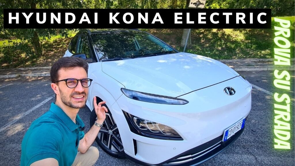 Prova su strada dellla Hyundai Kona Electric da 64kWh e 204CV. La top di gamma cu accompagna in città ma anche fuori grazie all'autonomia di 484km