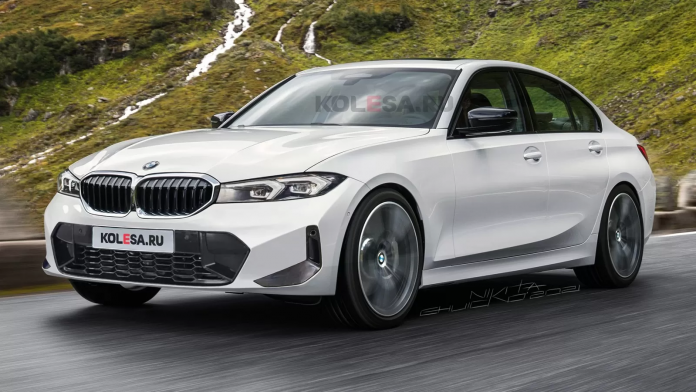 Nuova BMW Serie 3 2022, il Restyling nei Rendering