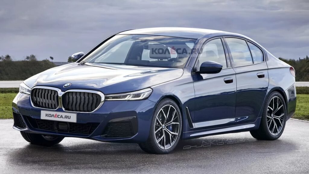 Nuova BMW Serie 5 2023, il Rendering totale