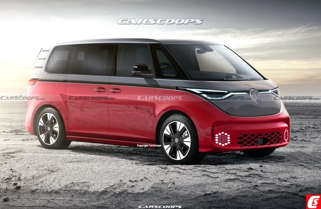 Nuovo Volkswagen ID. BUZZ 2023, i dettagli nel Rendering