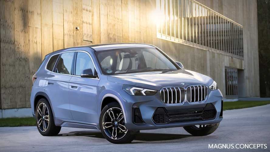 Nuova BMW X1 2022, il nuovo Rendering senza veli