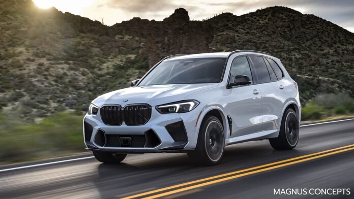 Nuova BMW M5 2023, il Rendering del Restyling