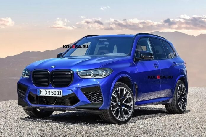 Nuova BMW X5 Competition 2023, Rendering e Anticipazioni